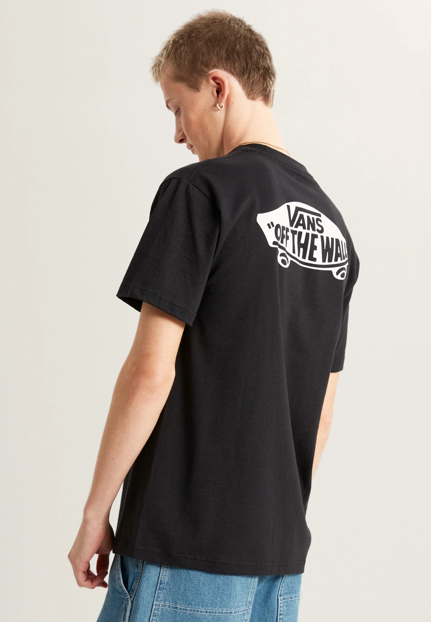 VANS DOUBLE STANDARD SS TEE BLACK UNISEX