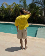 Love camiseta amarilla