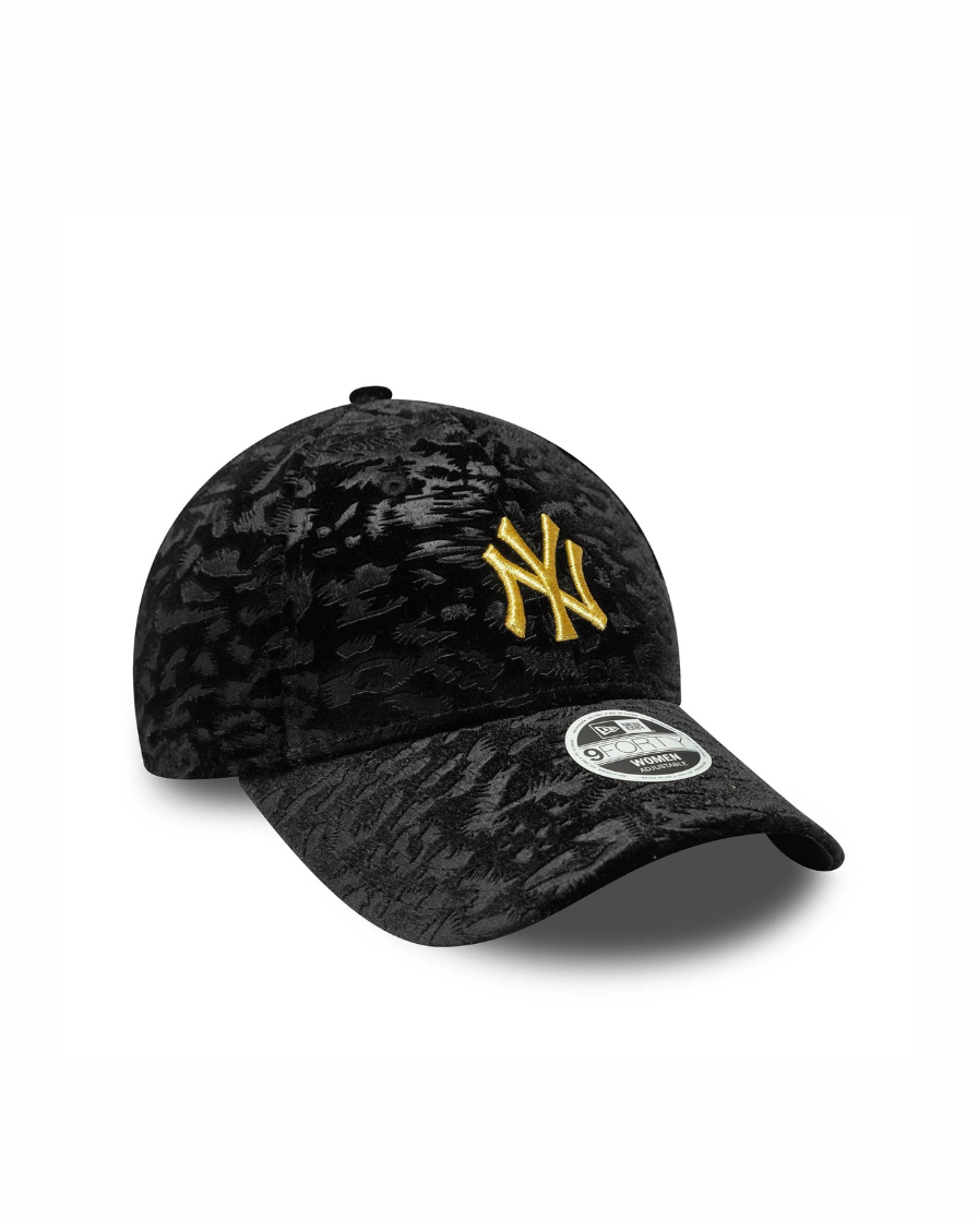 New era WMNS LEO VELOUR 9FORTY NEYYAN  BLK