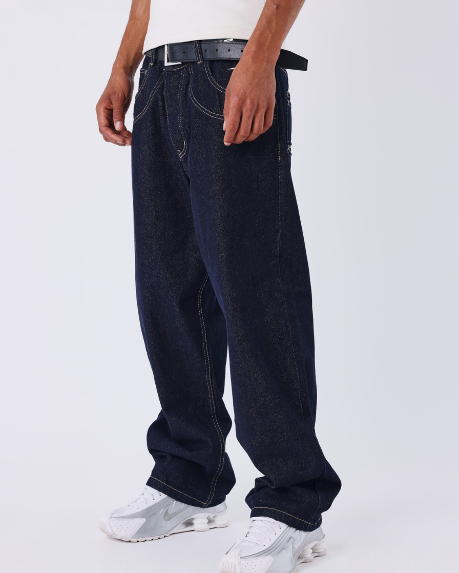 Pxp JEAN BAGGY EN DENIM CRUDO