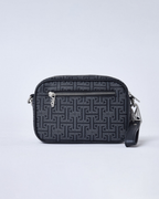 Pxp BOLSO MONOGRAMA NEGRO