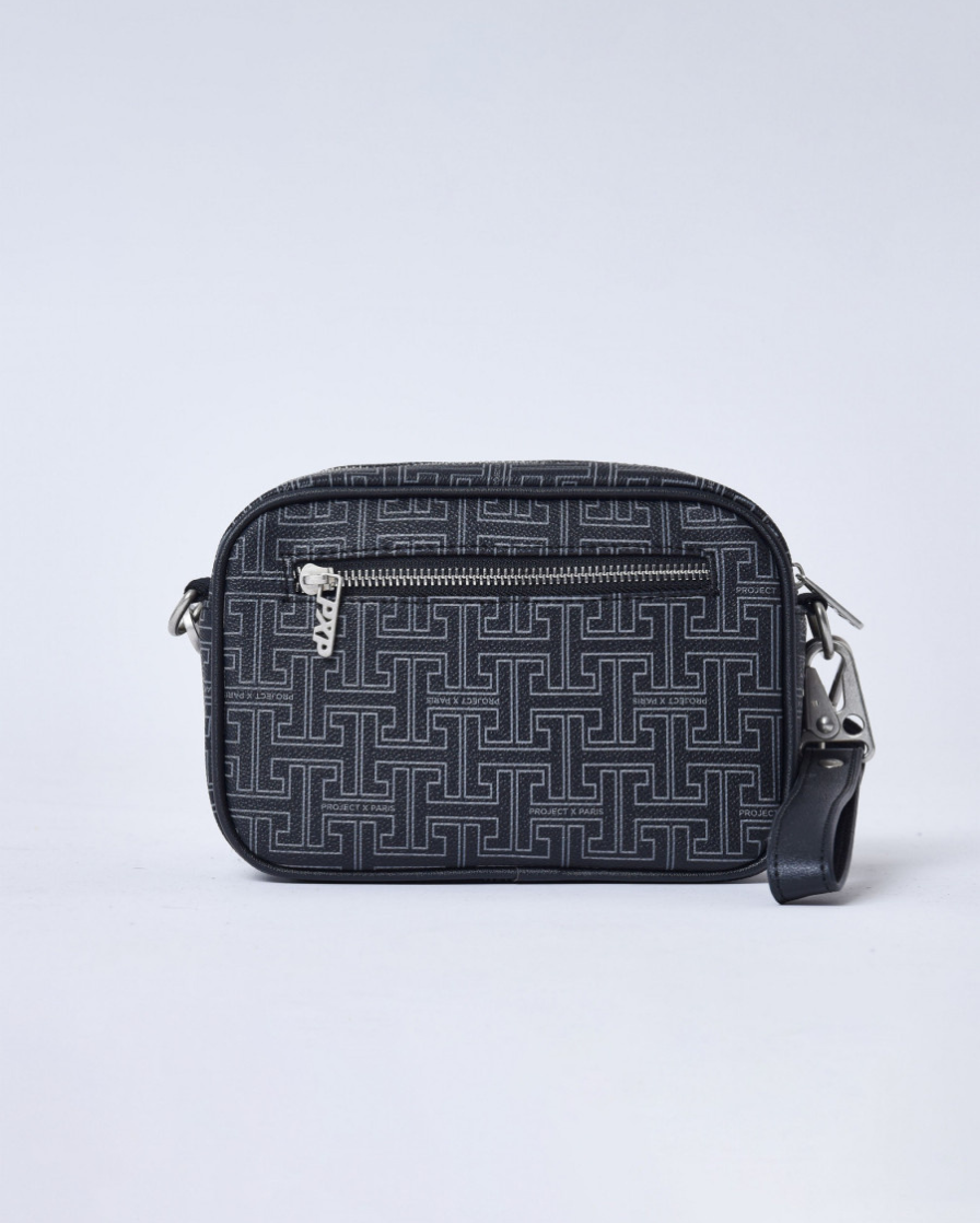 Pxp BOLSO MONOGRAMA NEGRO