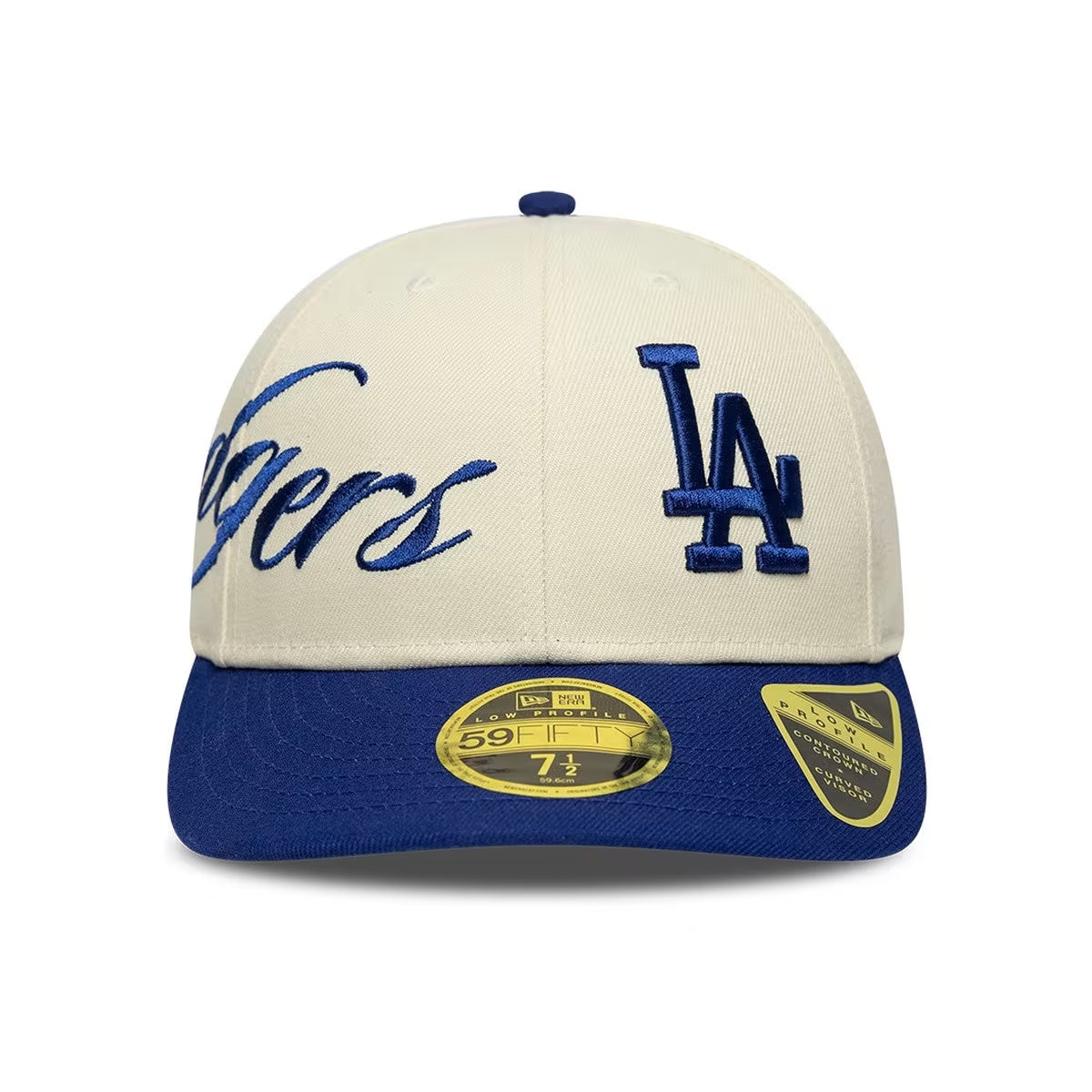 New Era Low Profile Dodgers 59FIFTY Side Script