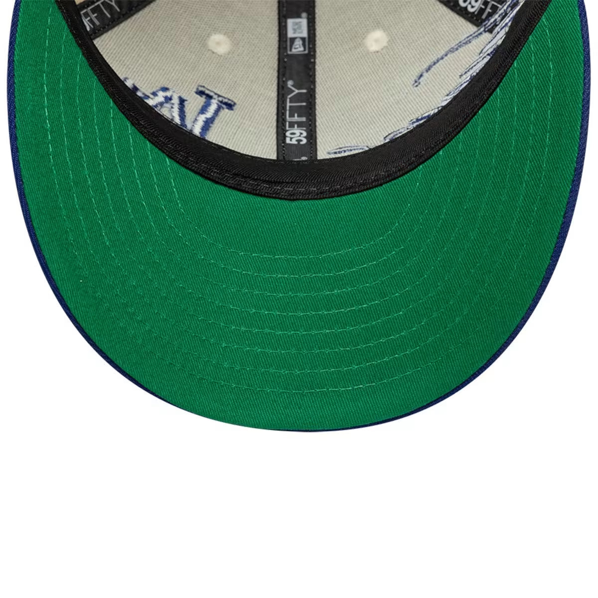 New Era Low Profile Dodgers 59FIFTY Side Script