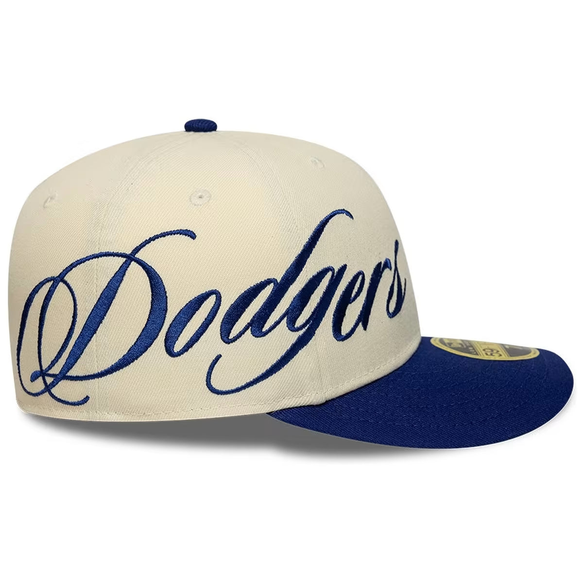 New Era Low Profile Dodgers 59FIFTY Side Script