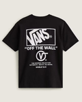 VANS STACKED HI SS TEE BLACK