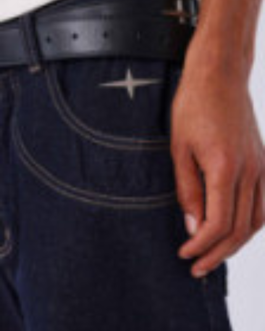 Pxp JEAN BAGGY EN DENIM CRUDO