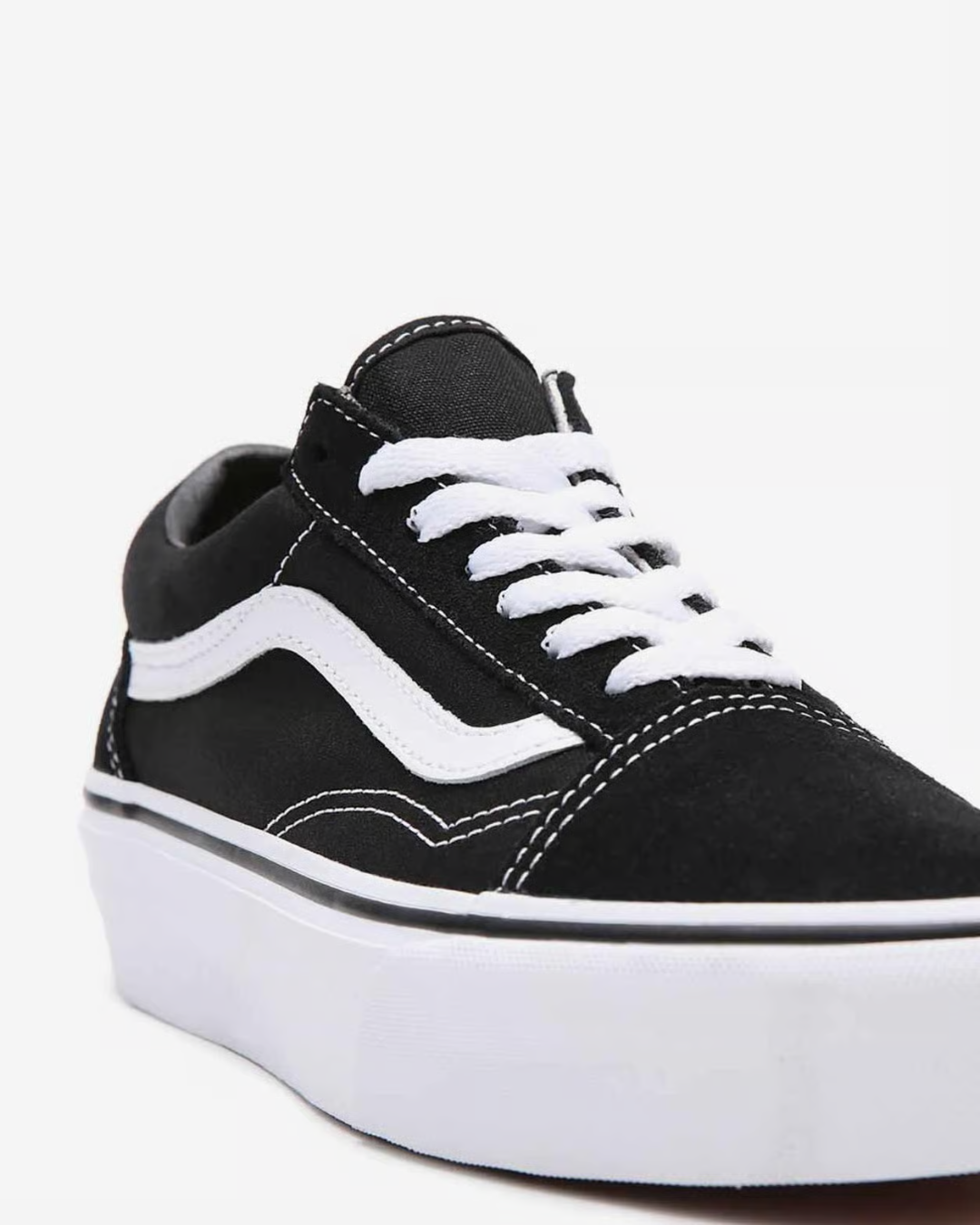 Vans Old Skool Platform Negro