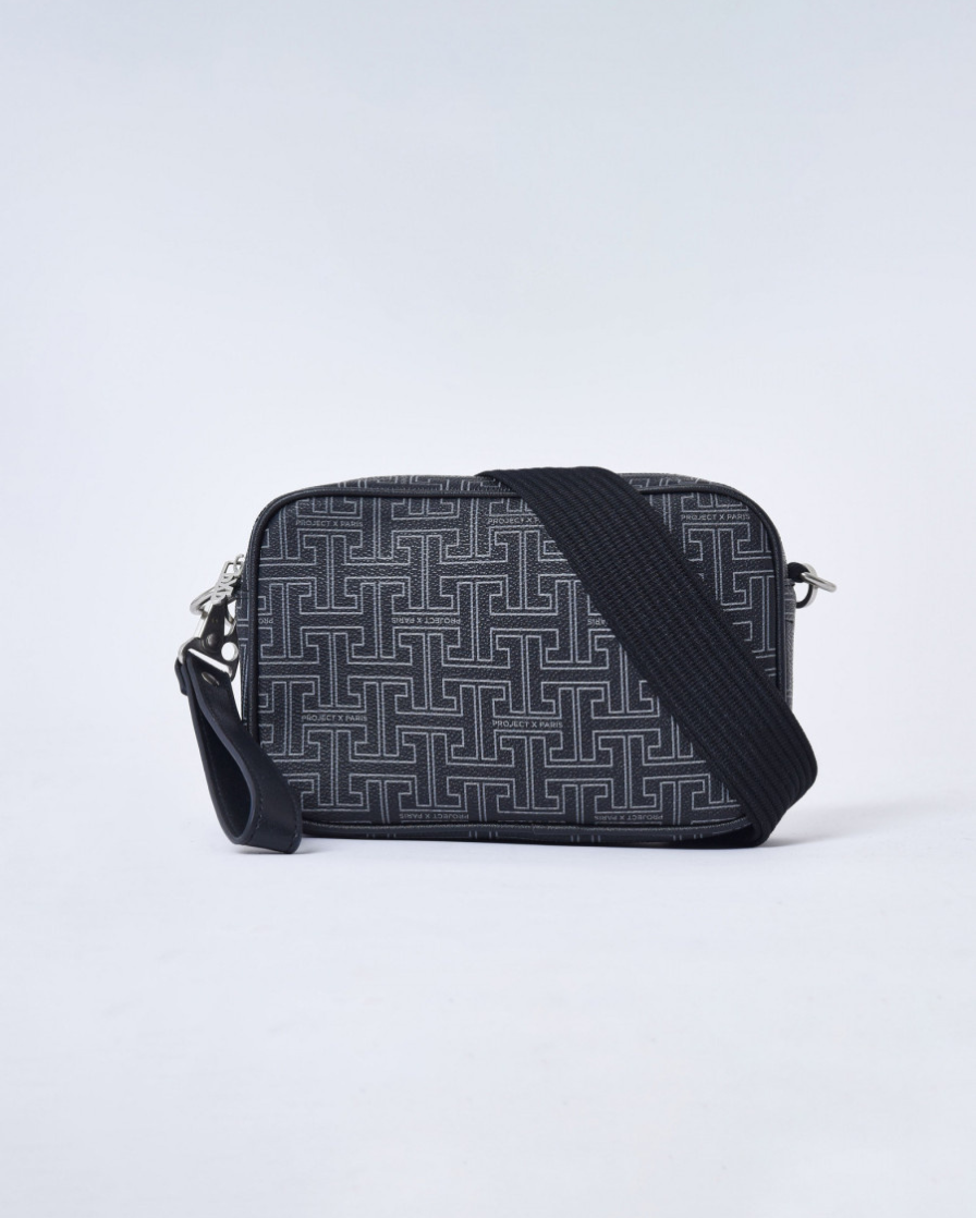 Pxp BOLSO MONOGRAMA NEGRO