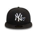 New Era Yankees corazon azul