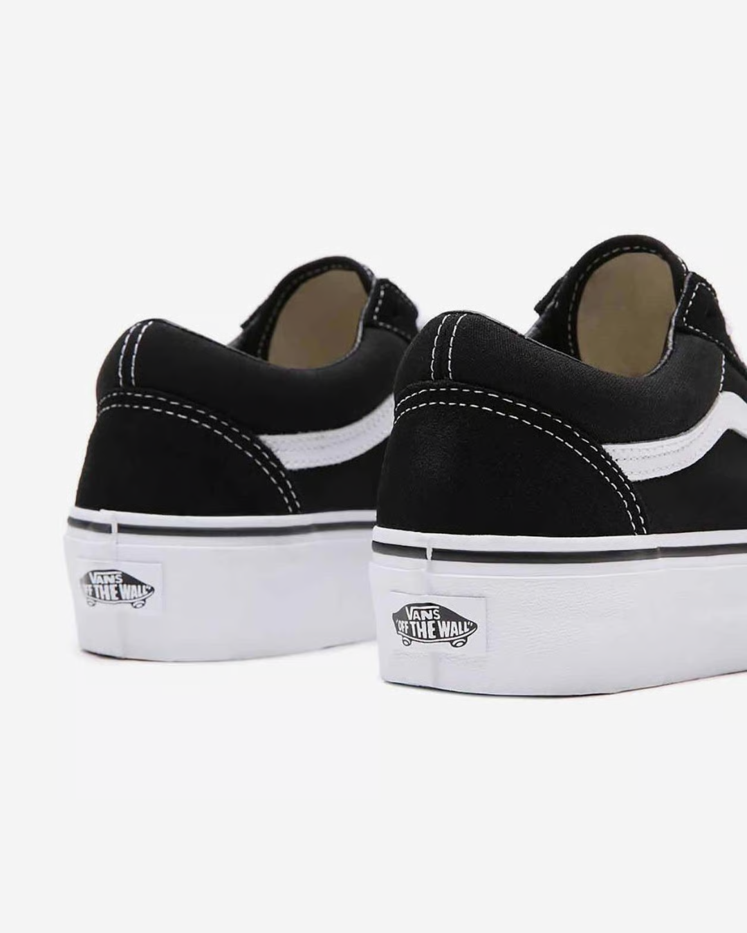 Vans Old Skool Platform Negro
