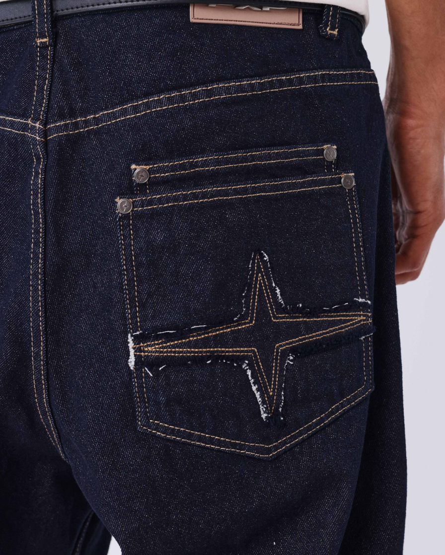 Pxp JEAN BAGGY EN DENIM CRUDO