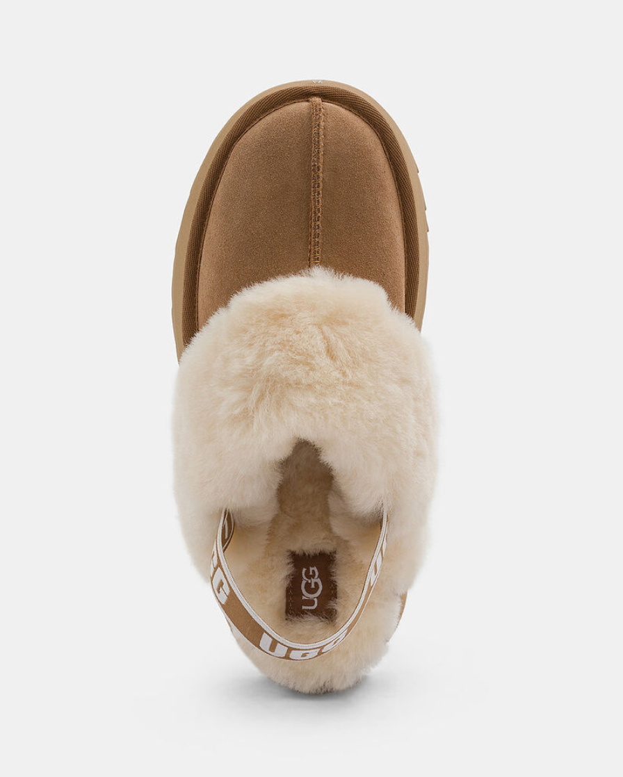 Ugg Funkette Con Plataforma Marrón