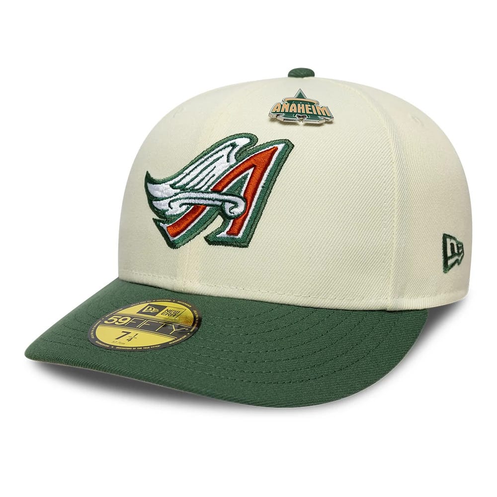 New era Gorra LA Angels MLB Pin 59FIFTY Fitted Verde