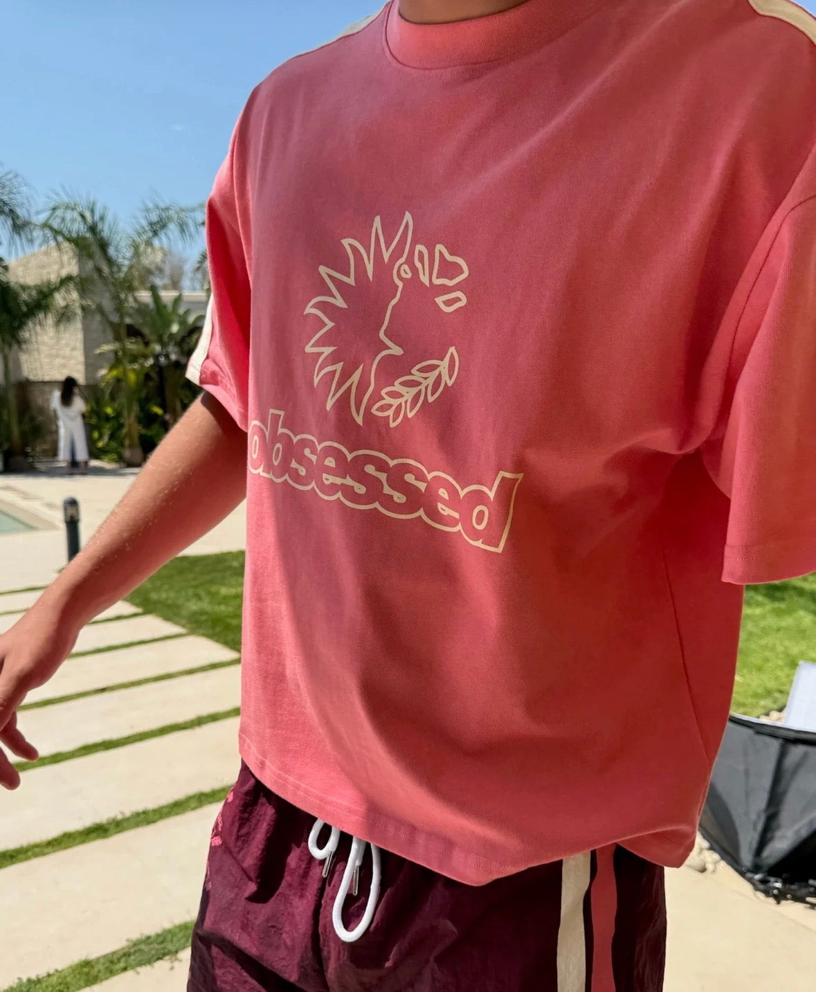 Love Camiseta Rosa