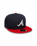 New era Gorra New Era Atlanta Braves MLB Authentic On Field Home Azul Marino 59FIFTY