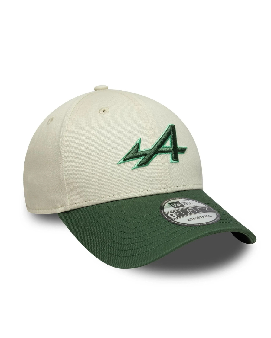 New era Gorra Alpine Racing 9FORTY Blanco