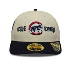New Era Gorra MLB Cooperstown Chicago Cubs Low Profile 59FIFTY Fitted Beige