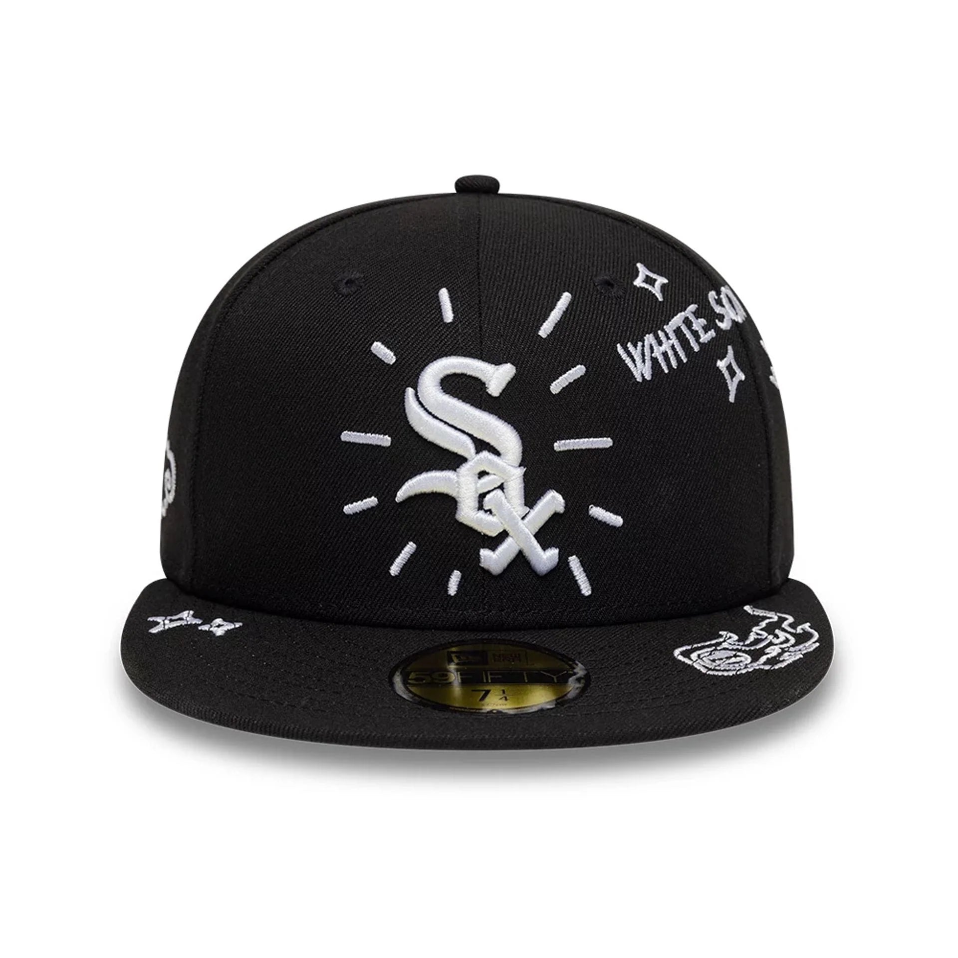 New era MLB Scribble 59FIFTY Chichi Blkwhi