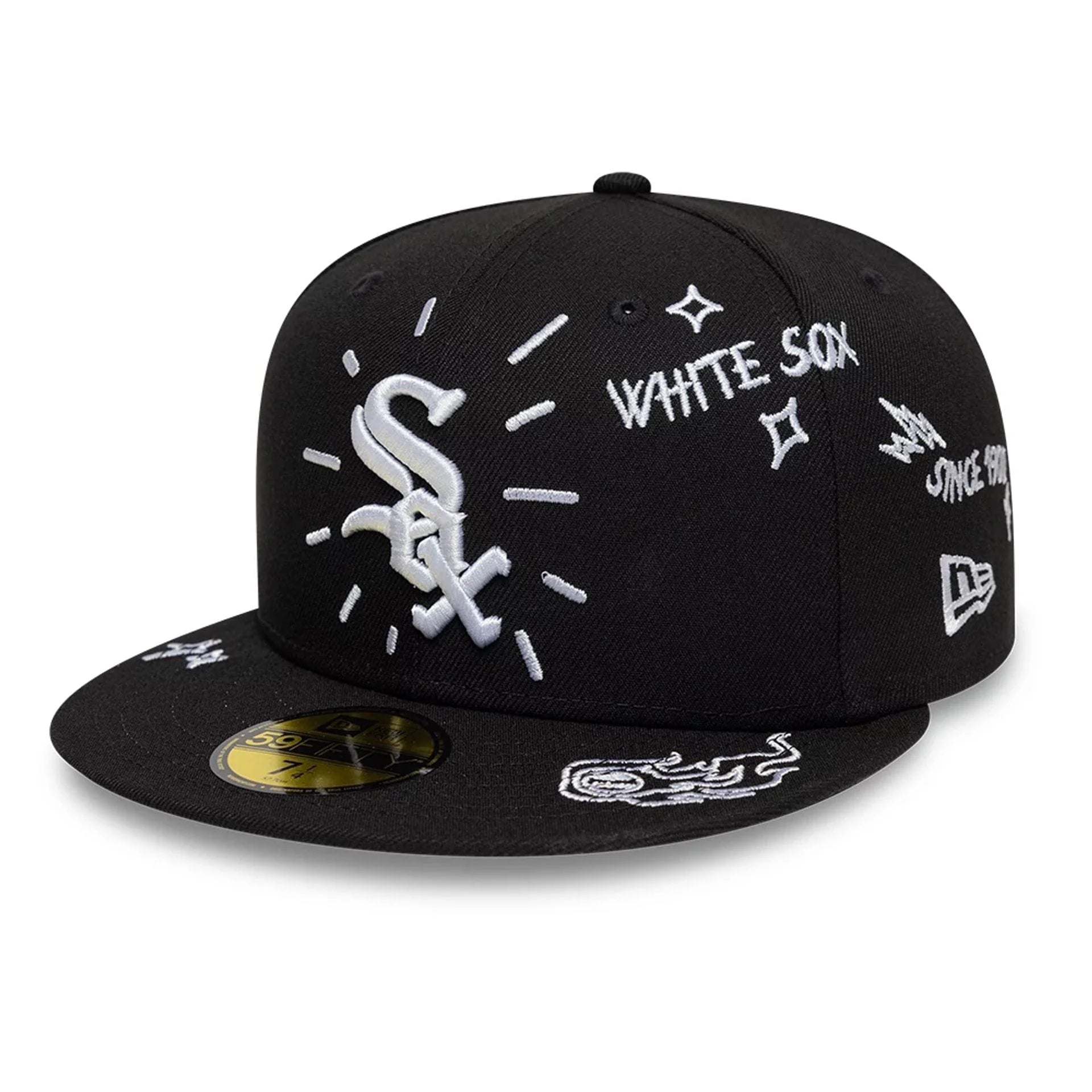 New era MLB Scribble 59FIFTY Chichi Blkwhi