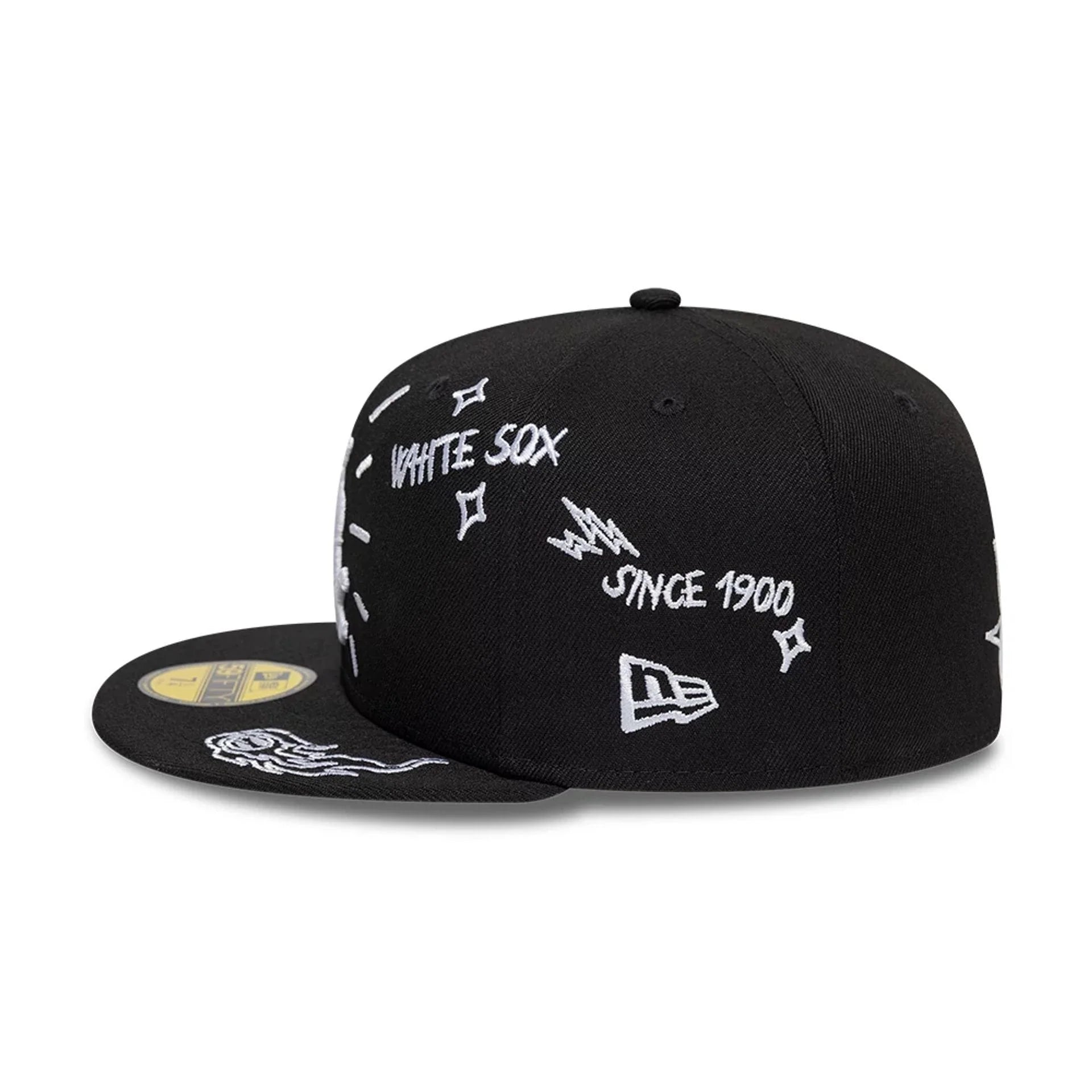 New era MLB Scribble 59FIFTY Chichi Blkwhi