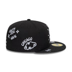 New era MLB Scribble 59FIFTY Chichi Blkwhi