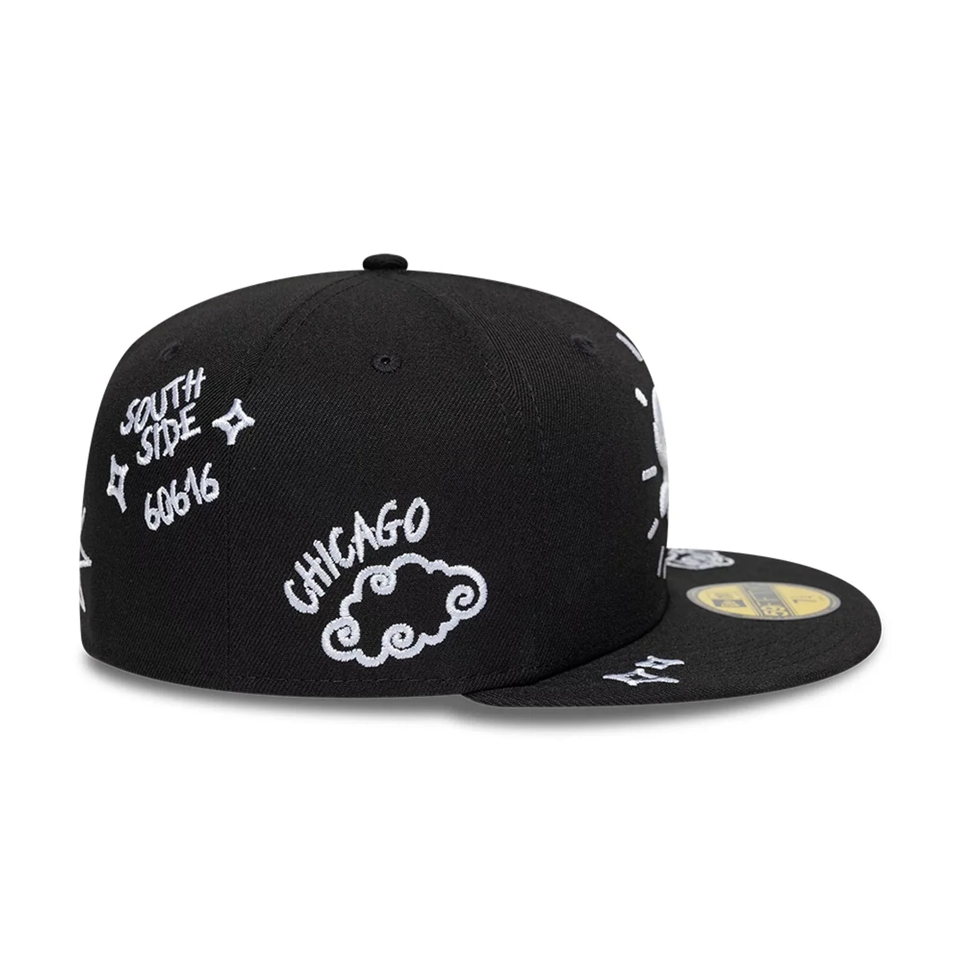 New era MLB Scribble 59FIFTY Chichi Blkwhi