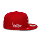 New era MLB Scribble 59FIFTY Anaang Blkwhi