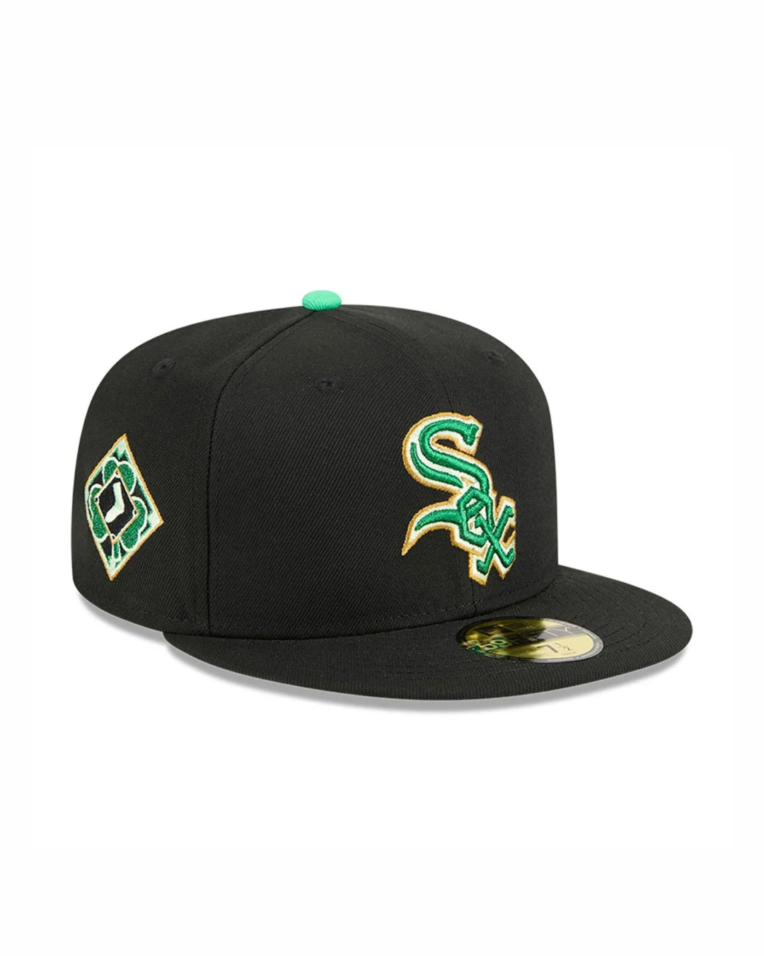 New Era Gorra MLB Saint Patrick's Day Chicago White Sox 59FIFTY Fitted Negro