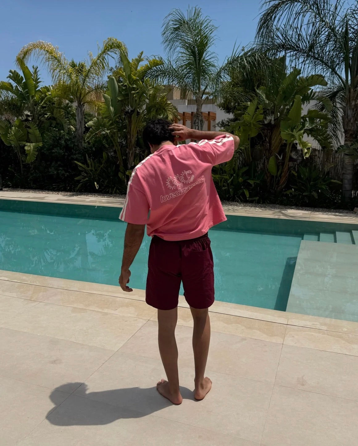 Love Camiseta Rosa