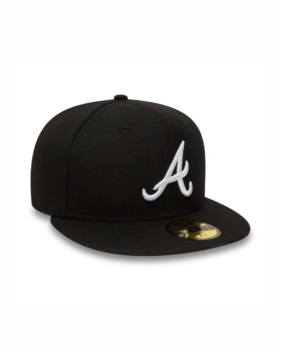 Atlanta Braves Essential Black 59FIFTY Cap