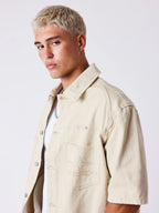 Pxp camisa vaquera crema