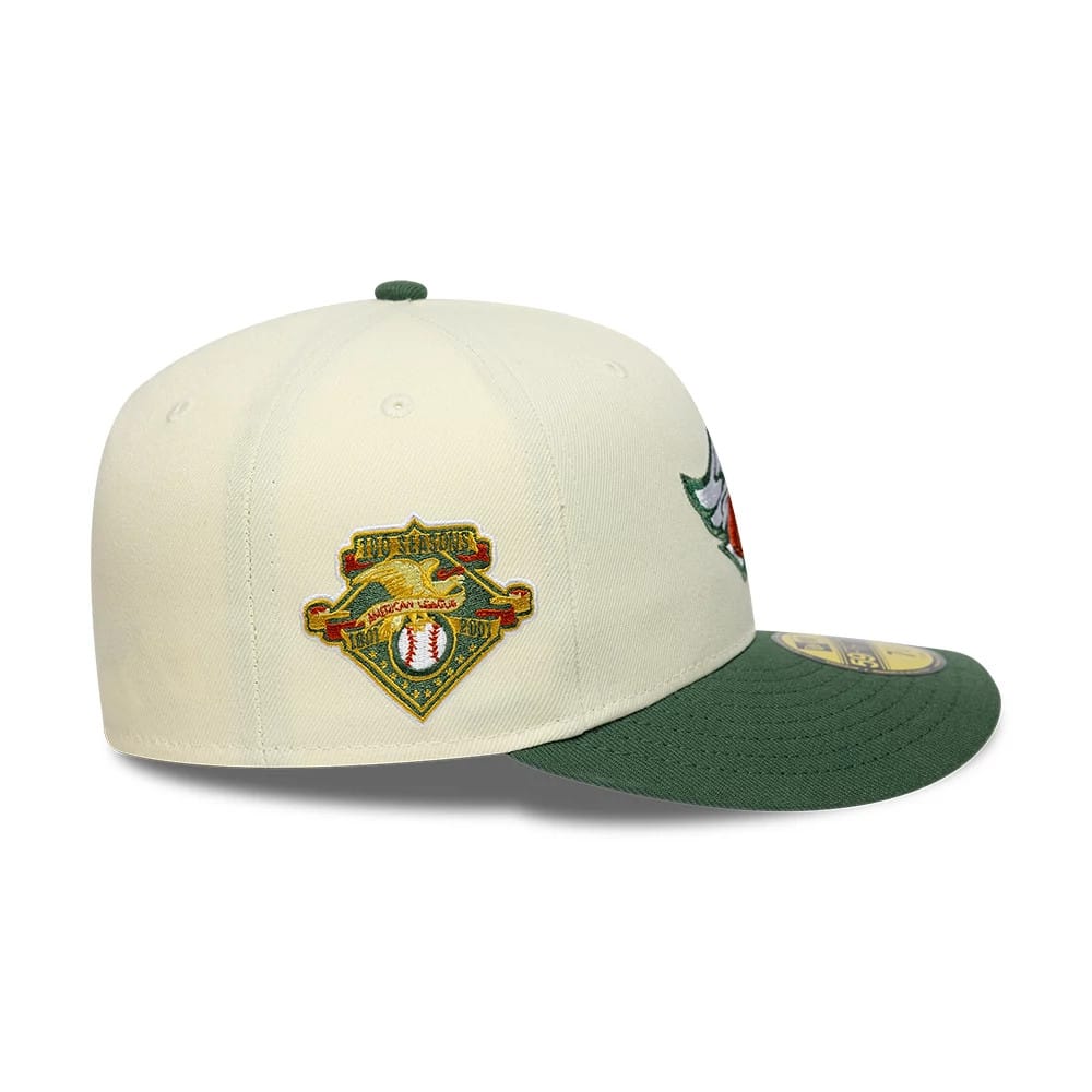 New era Gorra LA Angels MLB Pin 59FIFTY Fitted Verde