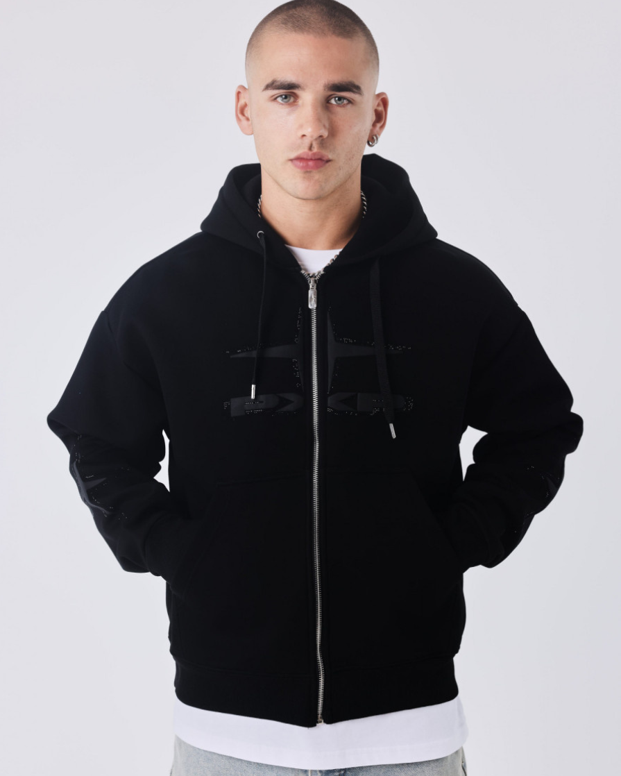 Pxp zip bling negra