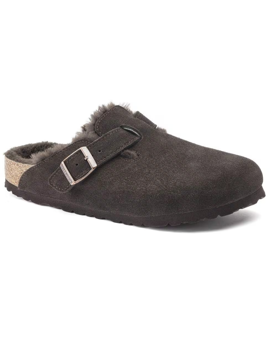 BIRKENSTOCK Boston lana de borrego mocha
