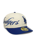 New Era Low Profile Dodgers 59FIFTY Side Script