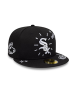 New era MLB Scribble 59FIFTY Chichi Blkwhi