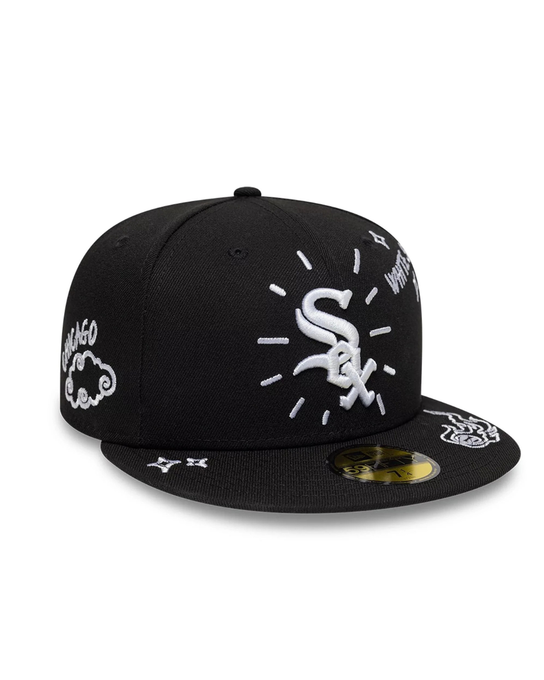 New era MLB Scribble 59FIFTY Chichi Blkwhi