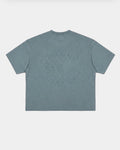 Love camiseta azul verdoso