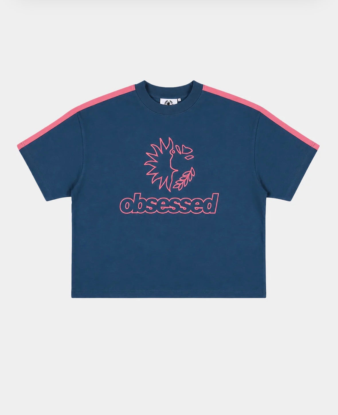 Love camiseta azul marino