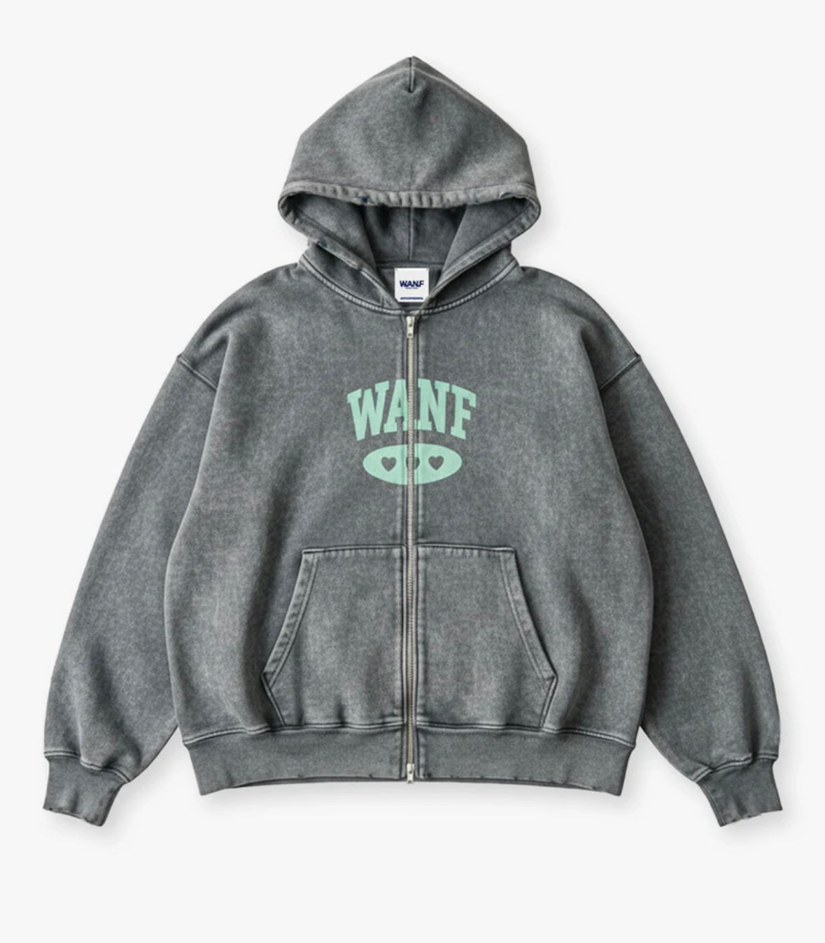 WANF SCHOOL BOXY HOODIE
