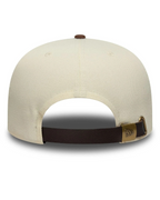 New era Gorra MLB Suede Visor New York Yankees 9FIFTY Snapback A-Frame Beige