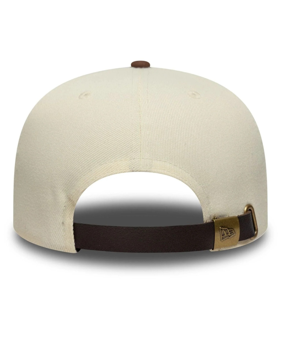 New era Gorra MLB Suede Visor New York Yankees 9FIFTY Snapback A-Frame Beige