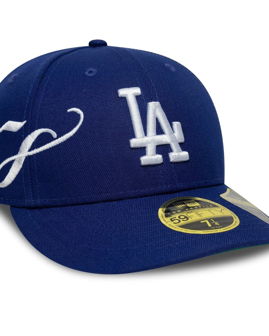 New era Gorra MLB Est Script LA Dodgers Low Profile 59FIFTY Fitted Azul Oscuro