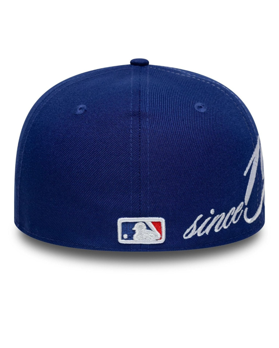 New era Gorra MLB Est Script LA Dodgers Low Profile 59FIFTY Fitted Azul Oscuro