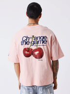 Pxp tee cerezas rosa