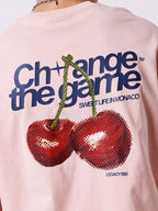 Pxp tee cerezas rosa