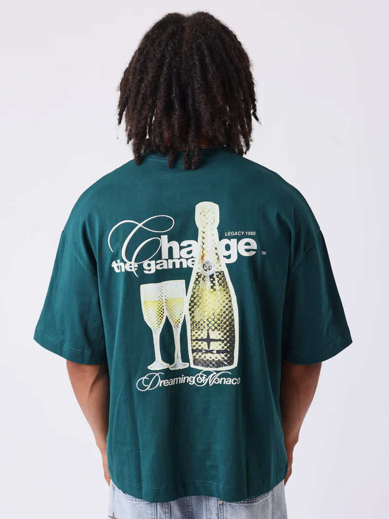 Pxp tee champagne verde