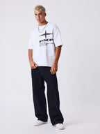 Pxp tee blanca logo grande