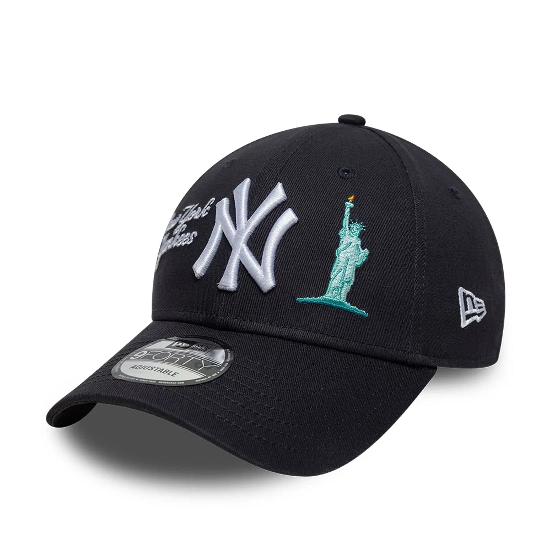 New era estatua libertad azul marino